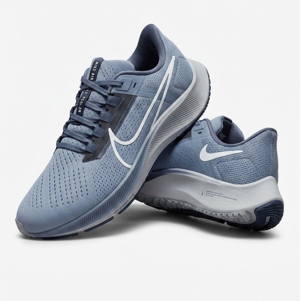 Nike Air Zoom Pegasus 38 Thunder Blue Running Shoes‎ Size 8 Men's Sneakers